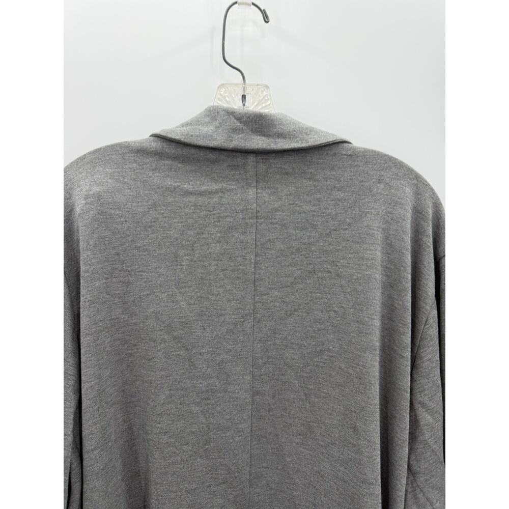 Torrid NWT Heather Grey Jersey Roll Sleeve Blazer 4X - Picture 11 of 13